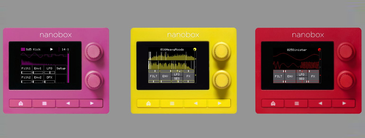 Nanobox Razzmatazz - драм-машина 1010music с 8 пэдами и огромным набором перкуссионных звуков